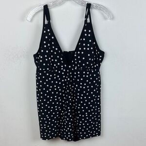 Polka Dot One Piece Swimsuit